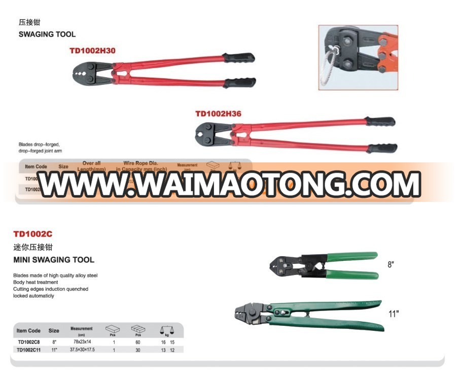 18inch Swaging Tool for Wire Rope and Cable