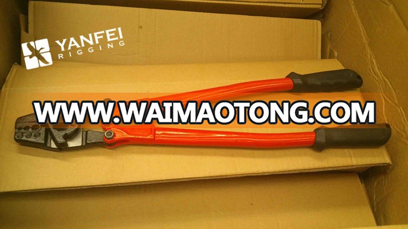 Multi-Function Swaging Tool for Wire Cable