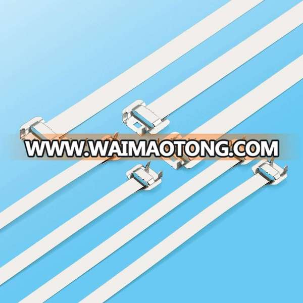 Stainless Steel Releasable Cable Tie Without Coating for Heavy Duty