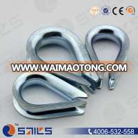 Metal Galvanized Heart Shape Wire Rope Thimble