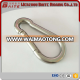 wholesale stainless steel 316 6X60mm carabiner snap hook DIN5299 FORM C