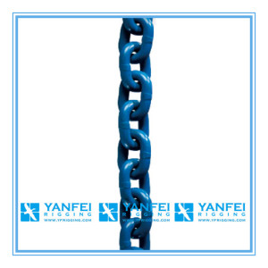 Blue Painted G100 Lifting Chain